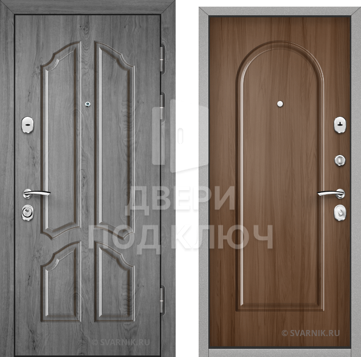 Входная дверь левого открывания на дачу ДПК-3636